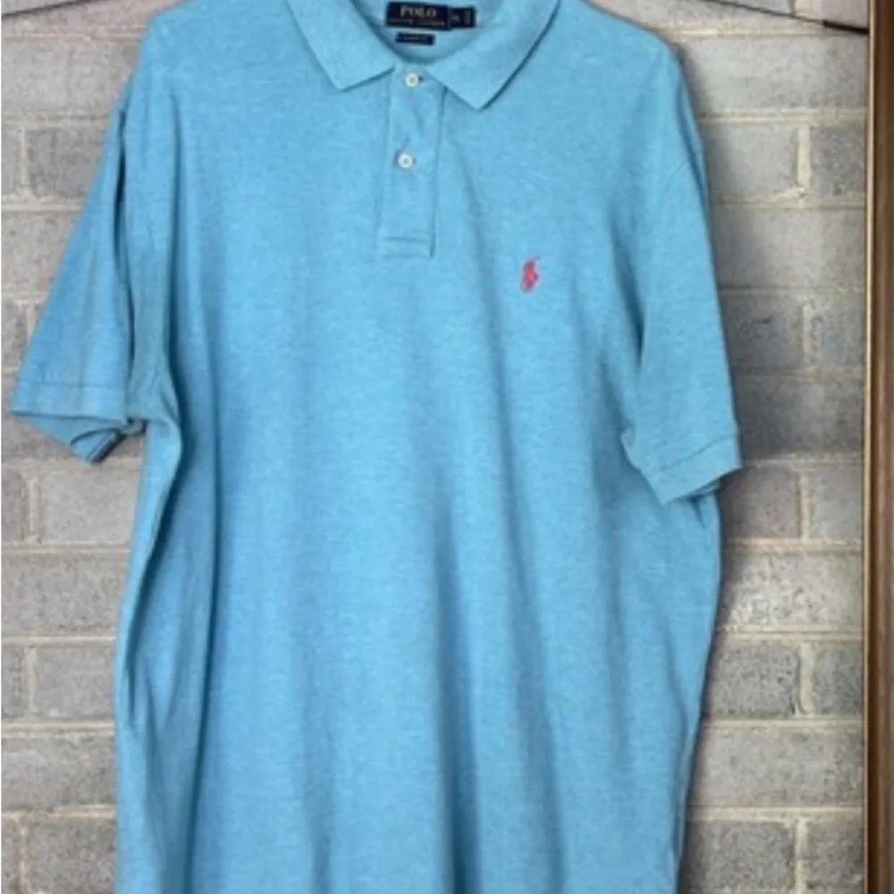 Polo by Ralph Lauren Men's Light‎ Blue Polo Shirt